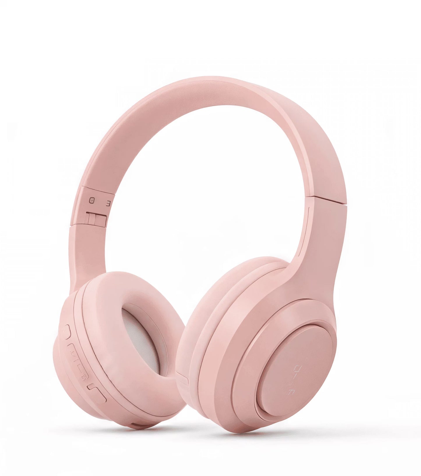 Noise Cancelling Headphones, Wireless Bluetooth Headphones, over Ear Headphones with Microphone, Pink