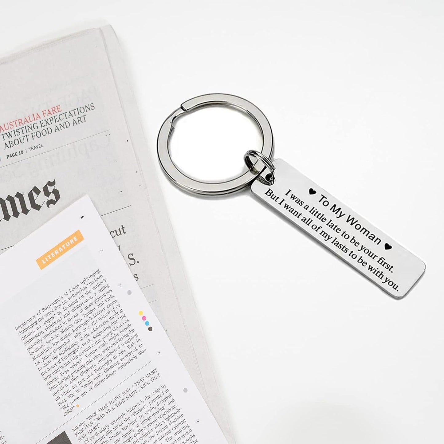 Valentines Day Gifts for Her to My Woman Keychain for Her Anniversary Couple Gifts for Wife Girlfriend Gifts from Husband Boyfriend Birthday Gifts for Women Bride Fiancee Jewelry Key Ring
